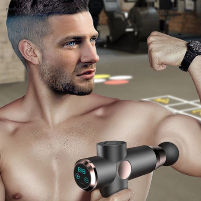 16.8V/24V Mini pistola de masaje fascial para relajación del cuerpo inalámbrico y velocidad ajustable