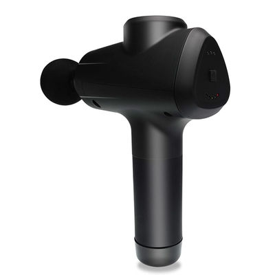 Masaje corporal relajante con una pistola fascial, masajeador de tejido profundo y 16,8V/24V de voltaje.