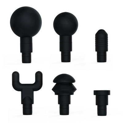 Masaje corporal relajante con una pistola fascial, masajeador de tejido profundo y 16,8V/24V de voltaje.