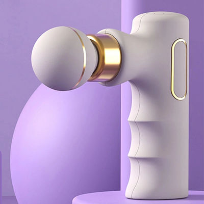 2024 Mini pistola de masaje con logotipo personalizado para relajación muscular fascial portátil y efectiva