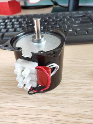 1 kg Capacidad de carga 220V CCW AC motor de engranajes síncrono con 804w de potencia de salida