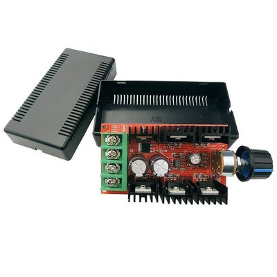 Control de velocidad del motor de corriente continua a prueba de agua de 80w Interruptor de velocidad variable ajustable controlador de motor eléctrico HHO