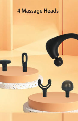 Control de tiempo Arma de masaje inalámbrica para vibración de tejidos profundos y relajación corporal