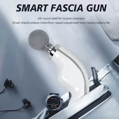 495g Pistola de fascia eléctrica profesional para masaje de tejidos profundos y relajación muscular