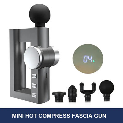 Control de tiempo Mini pistola de masaje recargable de color personalizado cuerpo masajista fascial