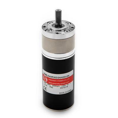 Motor de micro engranajes GS Motor de corriente continua sin escobillas pequeño con velocidad de 400 rpm y protección IE 4