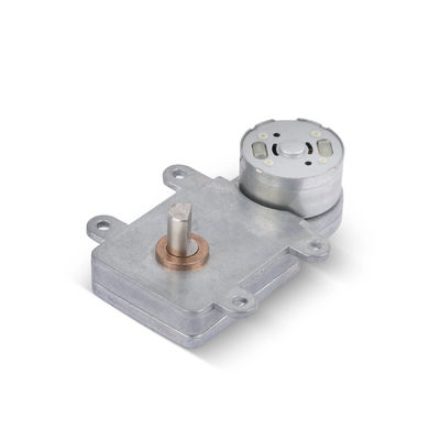 Motor de engranajes de corriente continua con imán permanente para puertas automáticas 6-24V de baja tensión de alta precisión