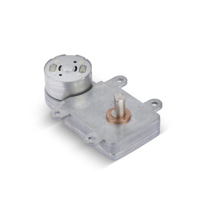 Motor de engranajes de corriente continua con imán permanente para puertas automáticas 6-24V de baja tensión de alta precisión