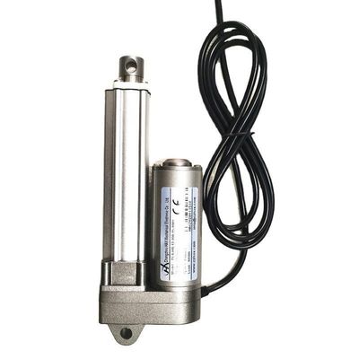 Actuador lineal de imán permanente 12V motor de corriente continua 2000N de 100 mm de carrera