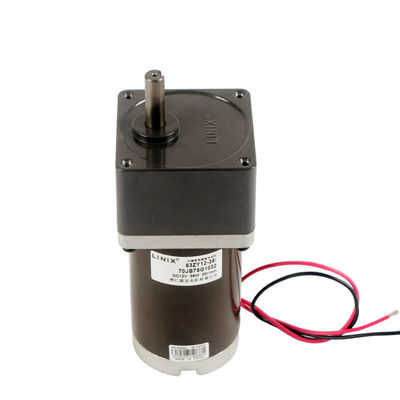 Servomotor de 12 V de fase única totalmente cerrado de baja rpm DC con 65% y potencia de salida de 36 W