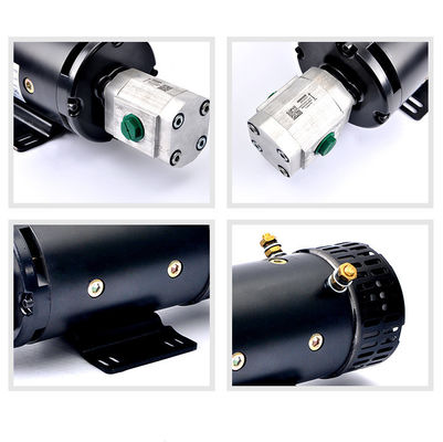 Herramientas de jardín 24V 4KW motor eléctrico DC de alto par ZD2973H con bomba de engranajes