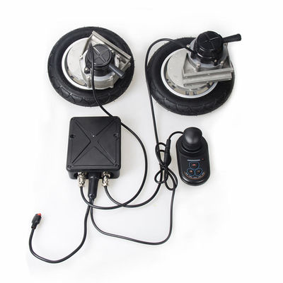 Motor de accionamiento de silla de ruedas de potencia 250w 24v DC Motor de engranajes sin escobillas con freno electromagnético