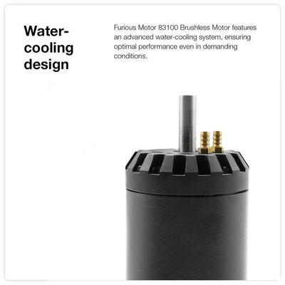 Imán permanente 4kw potencia de salida pequeño motor de corriente continua sin escobillas para tabla de surf eléctrica