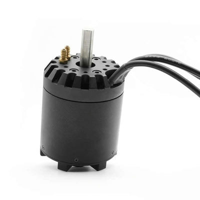 Imán permanente 4kw potencia de salida pequeño motor de corriente continua sin escobillas para tabla de surf eléctrica