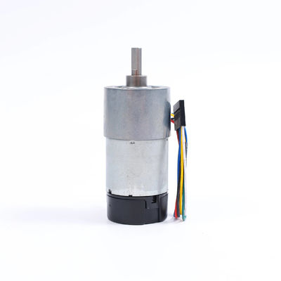 Motor automático de puertas 12V pequeño motor eléctrico de imán permanente con reducción motor de engranajes de CC 37mm