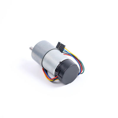 Motor automático de puertas 12V pequeño motor eléctrico de imán permanente con reducción motor de engranajes de CC 37mm