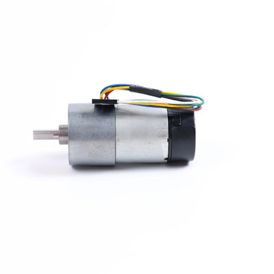 Motor automático de puertas 12V pequeño motor eléctrico de imán permanente con reducción motor de engranajes de CC 37mm