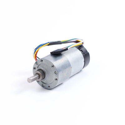 Motor automático de puertas 12V pequeño motor eléctrico de imán permanente con reducción motor de engranajes de CC 37mm
