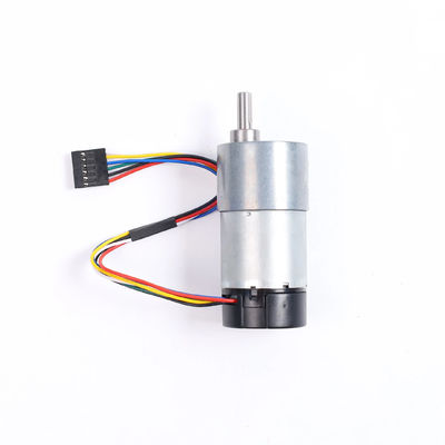 Motor automático de puertas 12V pequeño motor eléctrico de imán permanente con reducción motor de engranajes de CC 37mm