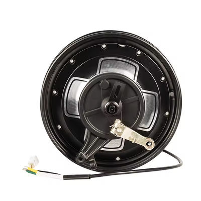 Motor de corriente continua sin escobillas impermeable para bicicletas eléctricas 10 mm Tamaño de rendimiento