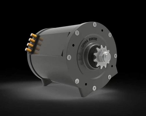 Motor de 16 kg de corriente continua para bicicleta eléctrica a prueba de agua y fácil de instalar