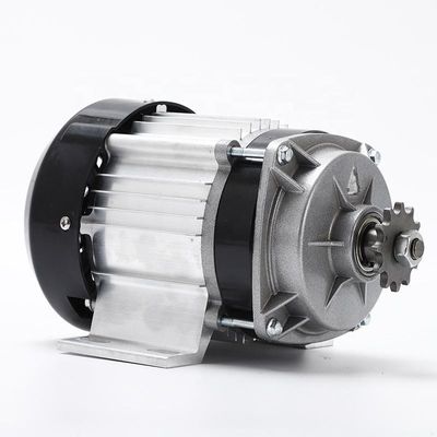 24V 500W Motor de imán permanente para triciclos motorizados Scooter silla de ruedas 10mm Eje