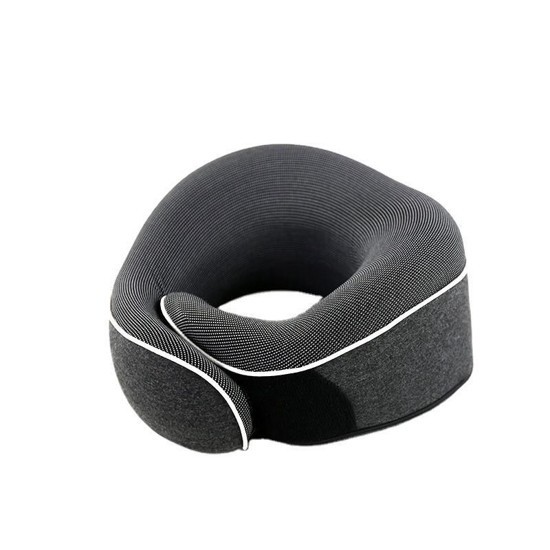 Mascarilla de ojos de espuma de memoria y cojín de reposo del cuello Conjunto de enfriamiento portátil almohada de viaje de diseño U