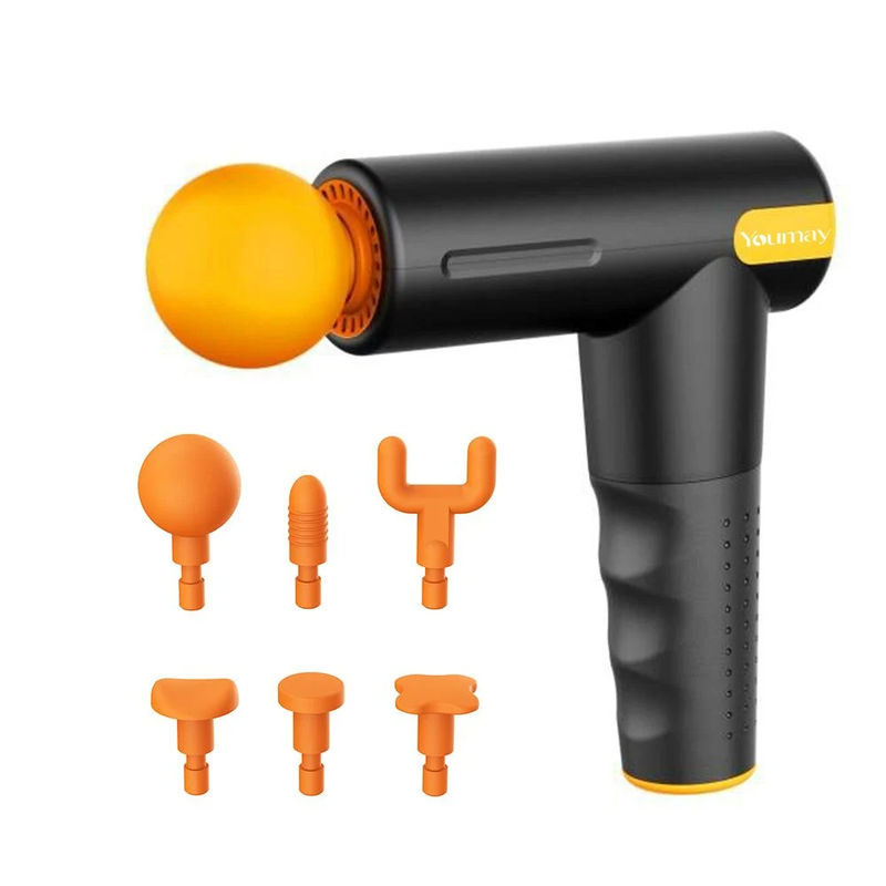 Mini pistola de masaje inalámbrica de mano para la liberación eficaz de las fascias y la recuperación muscular