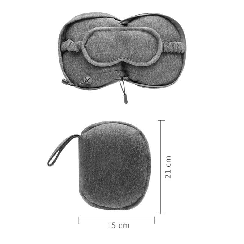 Temporizador USB Máscara para ojos de vapor almohada de masaje multifuncional para relajación del cuello y los hombros