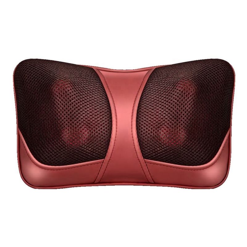 almohada electrónica de masaje del cuello para automóvil y oficina carga 2 horas salida 1,5 horas
