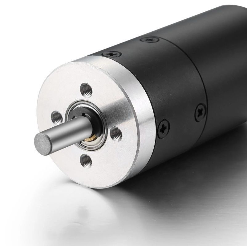 Motor sin escobillas de imán permanente de construcción 12V/24V Motor de engranajes planetarios con codificador
