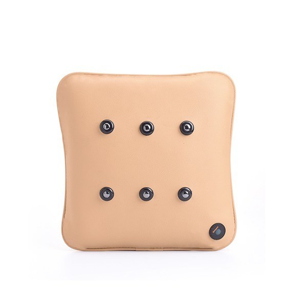 Cuello descanso hombro masajeador 8W batería accionada vibración de masaje de espalda almohada