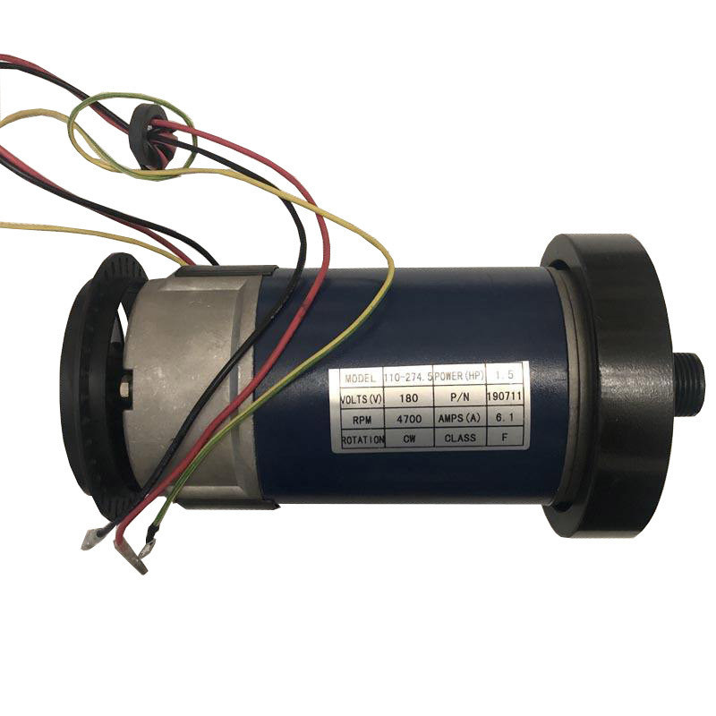 Comutación de cepillo 1.5HP 180V 4700RPM Motor de corriente continua para un rendimiento estable en la cinta de correr