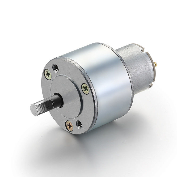 Eje tipo D Eje de alto par bajo rpm 6v 12v motores de engranaje de corriente continua con ajuste de velocidad