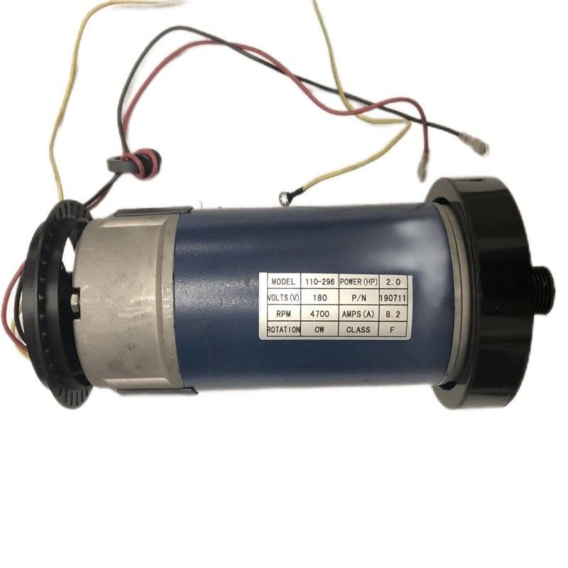 180V Voltado nominal Velocidad de carga completa 4200±7%RPM Motor eléctrico de corriente continua para cinta de correr 2.0HP