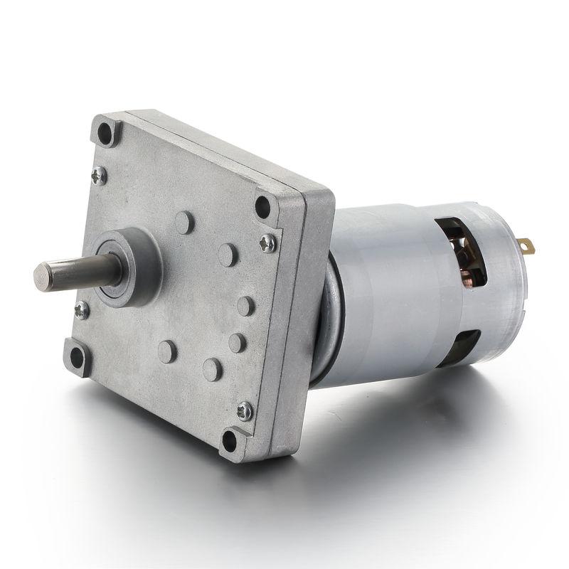 Plata 42 mm de torque alto motor de engranaje de carga cuadrada 12V 24V 21.1W motor de engranaje de corriente continua cepillado