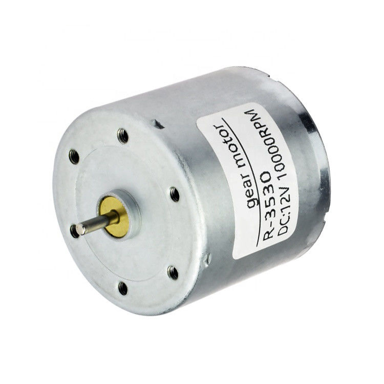 Motor de engranajes de corriente continua de metal puro de 24 V para cinta de correr Característica impermeable Rango de velocidad 12-1600 r/min