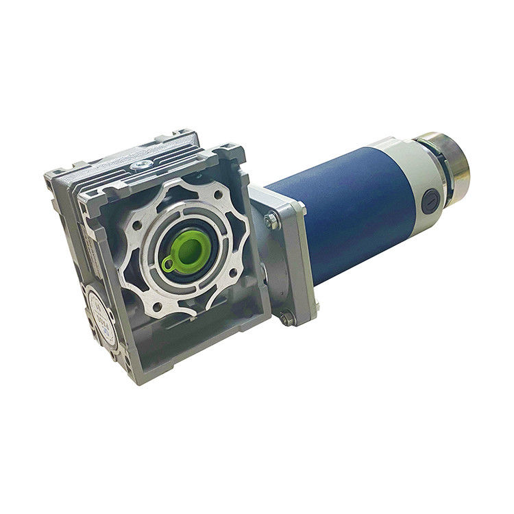Motor de corriente continua de 90 mm con engranaje de gusano 250W 12V 24V D Tipo de eje 50rpm YLP 80BL-154-3