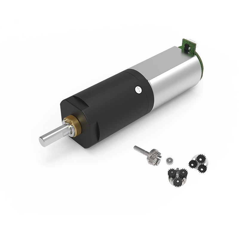 Coches eléctricos 12V24V Bajo ruido Alto par DC Motor de reducción planetaria con codificador