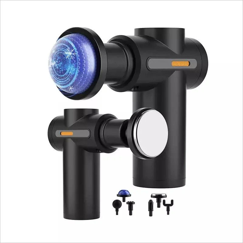 Función de control de tiempo Calor y frío Musculo del tejido profundo Arma de fascia 16,8V/24V Voltagem