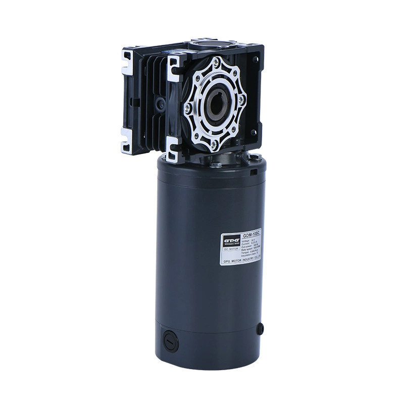 Motor de engranaje de gusano DC sin escobillas de alta potencia e impermeable para electrodomésticos Puerta automática