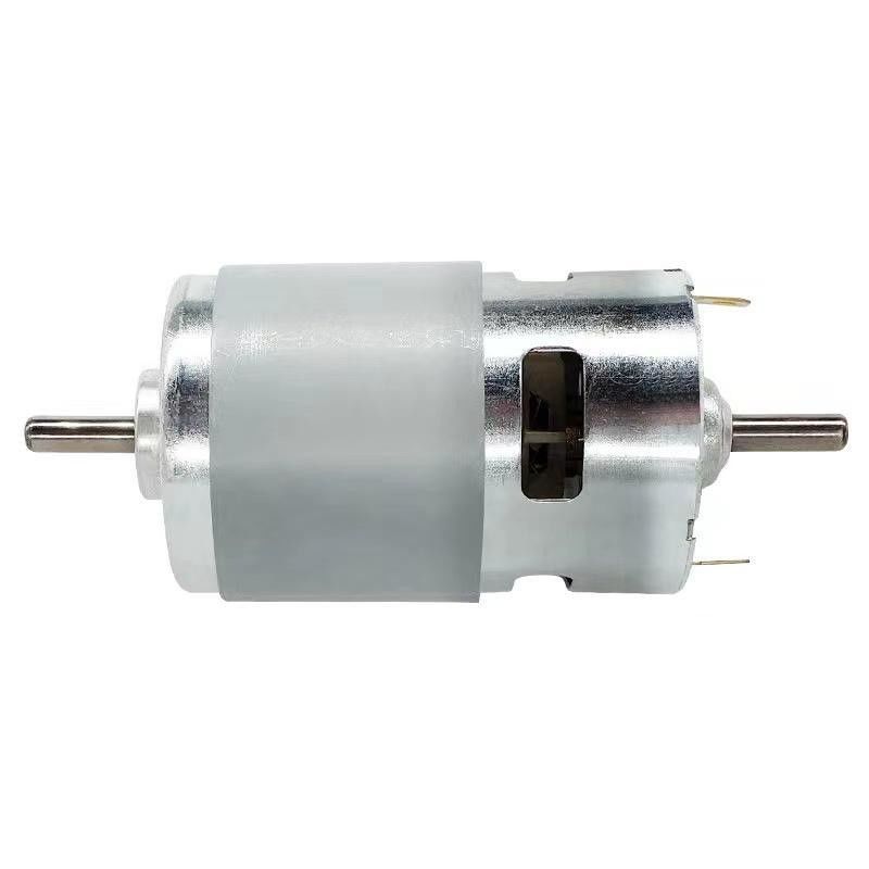 Motor de corriente continua sin escobillas PMDC con doble rodamiento de bolas impermeable para frecuencia de 50 Hz