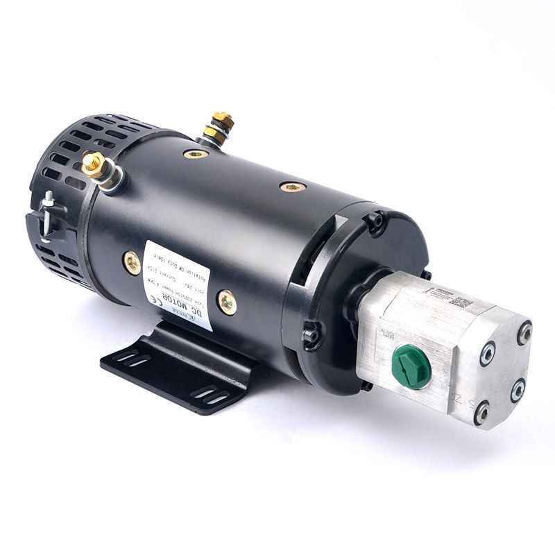 Herramientas de jardín 24V 4KW motor eléctrico DC de alto par ZD2973H con bomba de engranajes
