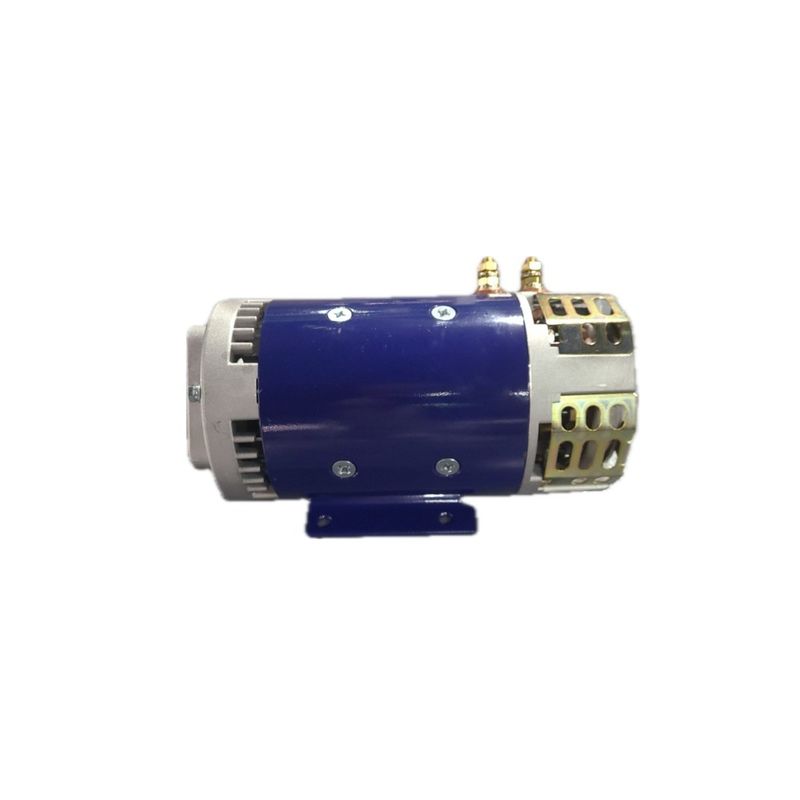 Motor de cepillado de imán permanente 24V 3.3KW Motor de bomba eléctrica para el ascensor Genie BOOM 3000 rpm
